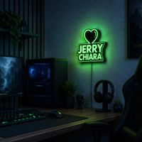 Personalisiertes LED Leuchtschild – Einzigartiges Geschenk