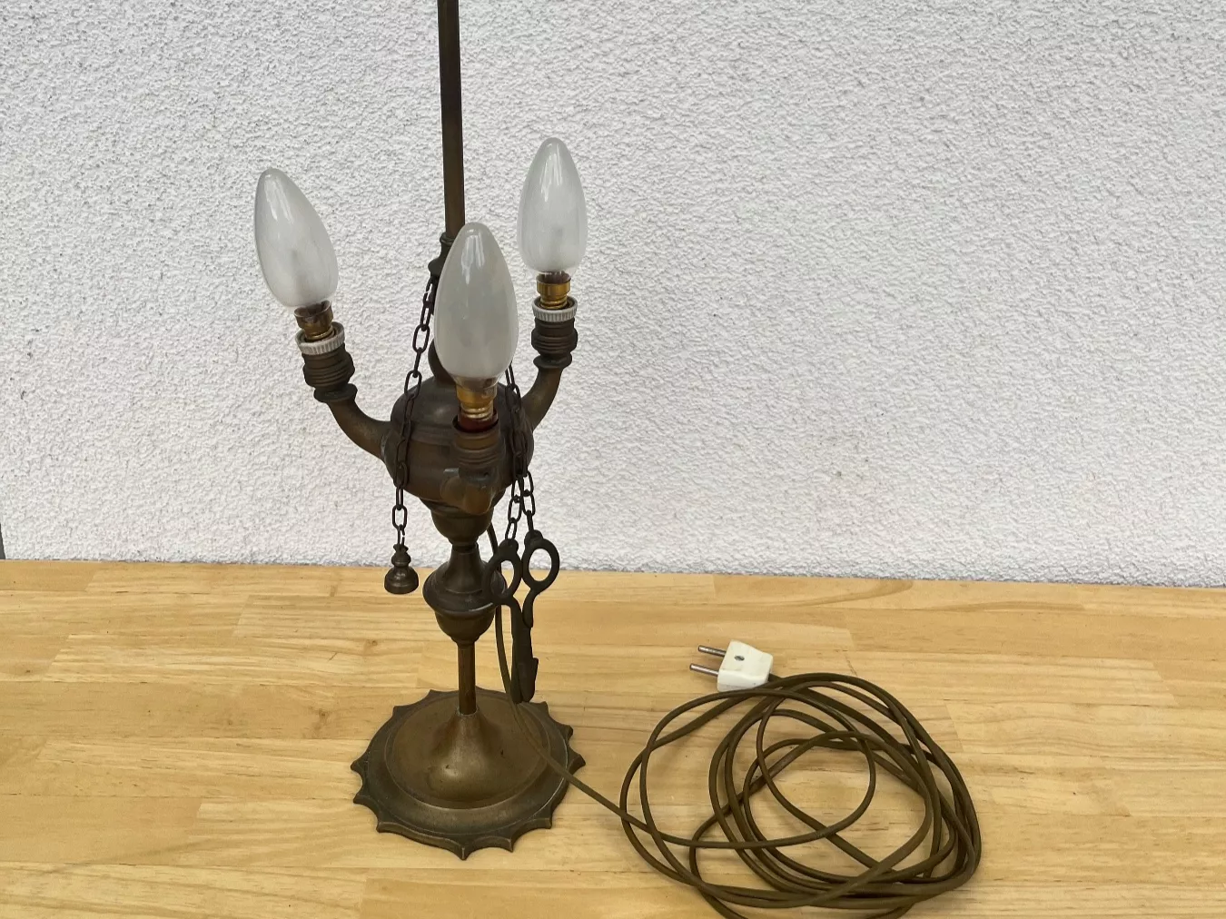 Lampade: Messinglampe antik – Usato da Uster venduto da colmo 1
