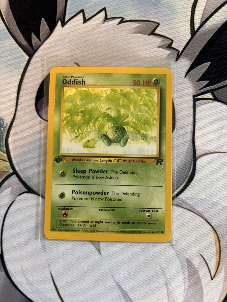 Pokémon Cartes à collectionner: Oddish (TR 63) First Edition – D'occasion à Regensdorf par sam_qrg5
