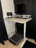 IKEA BEKANT electric sit/stand desk 120x80, white, like new