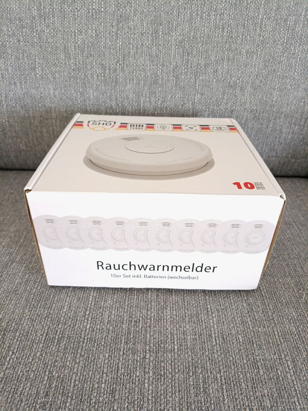 Alarmanlagen: Rauchwarnmelder 10er Pack, NEU Rauchmelder – Neu und originalverpackt aus Wil SG von Donaldus 1