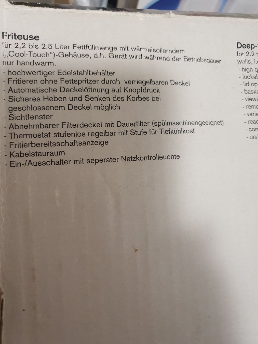 Bosch Elettrodomestici da cucina: Frittuese BOSCH – Usato da Oftringen venduto da Jola16 3