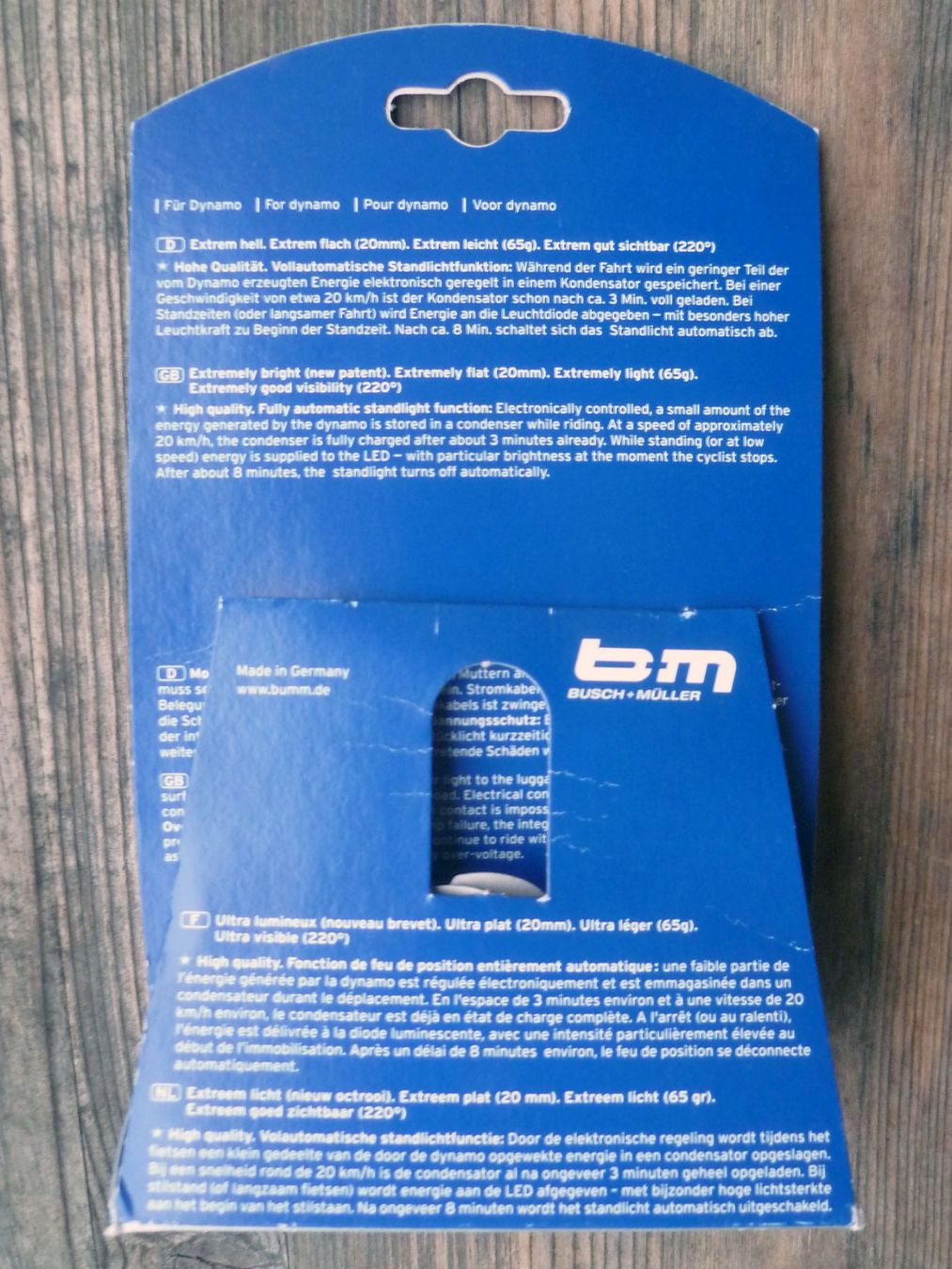 Busch + Müller Ersatzteile: Busch & Müller Toplight Flat S Plus l Rücklicht – Neu und originalverpackt aus Aarau von Rdodger 1