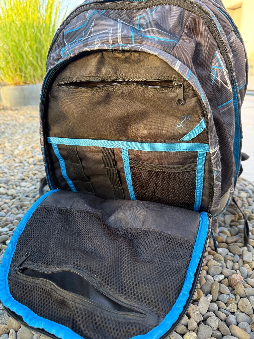 Satch Kindertaschen: Satch Schulthek schwarz grau blau – Gebraucht aus Cham von Contuc 3