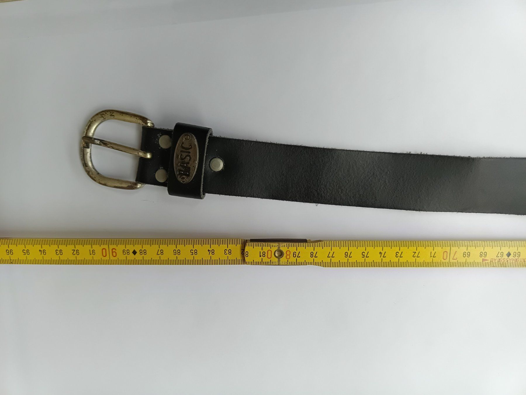 Ceintures: Leder-Gürtel schwarz BASIC Grösse 75 – Neuf (Voir description) à Wängi par Ladys_First 2