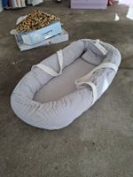 Babynest gestreift mit Tragegriffen guter Zustand
