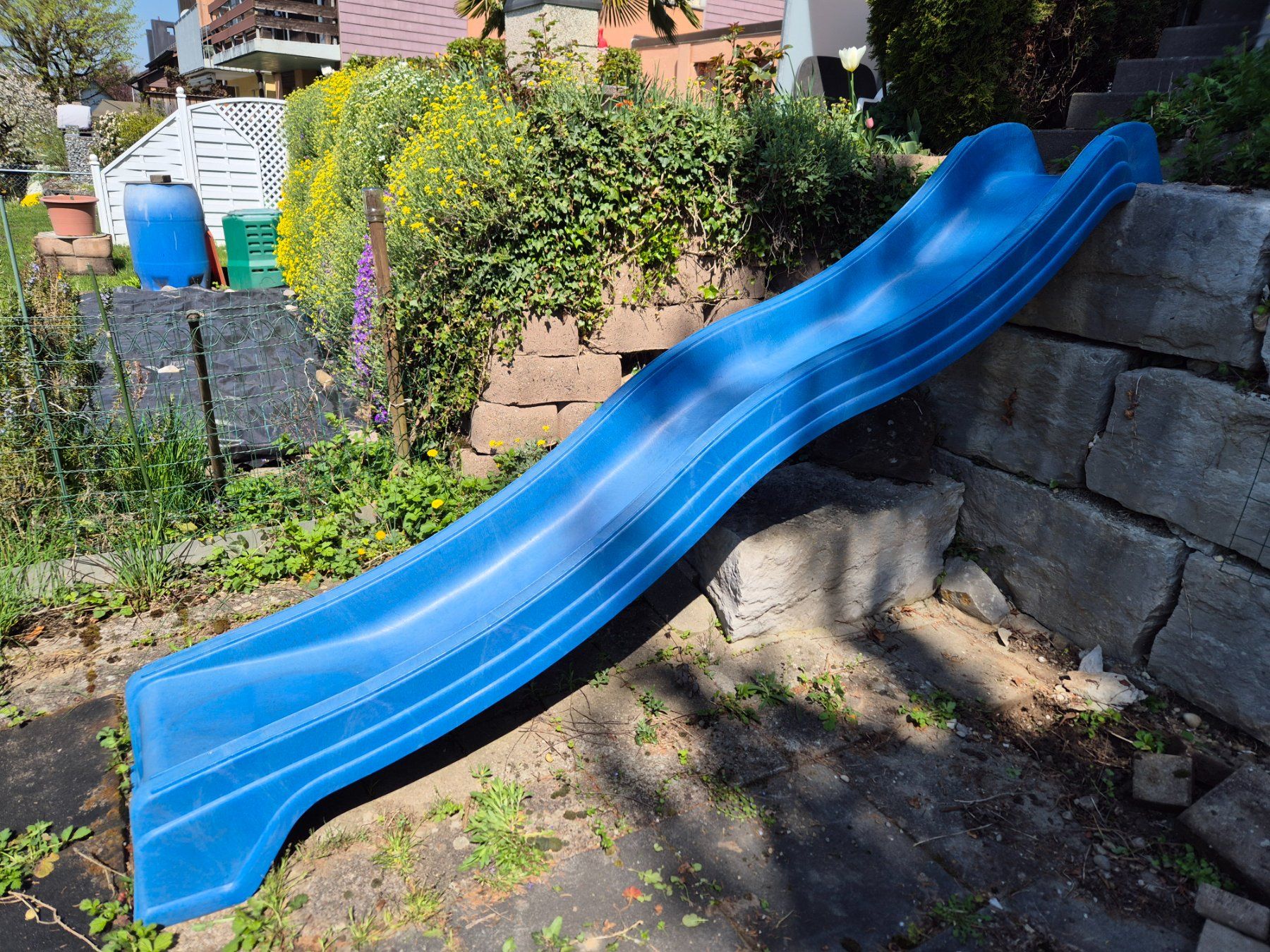Scivoli: Rutschbahn - Rutsche - Blau ca. 3m – Usato da Seuzach venduto da Dirico 1