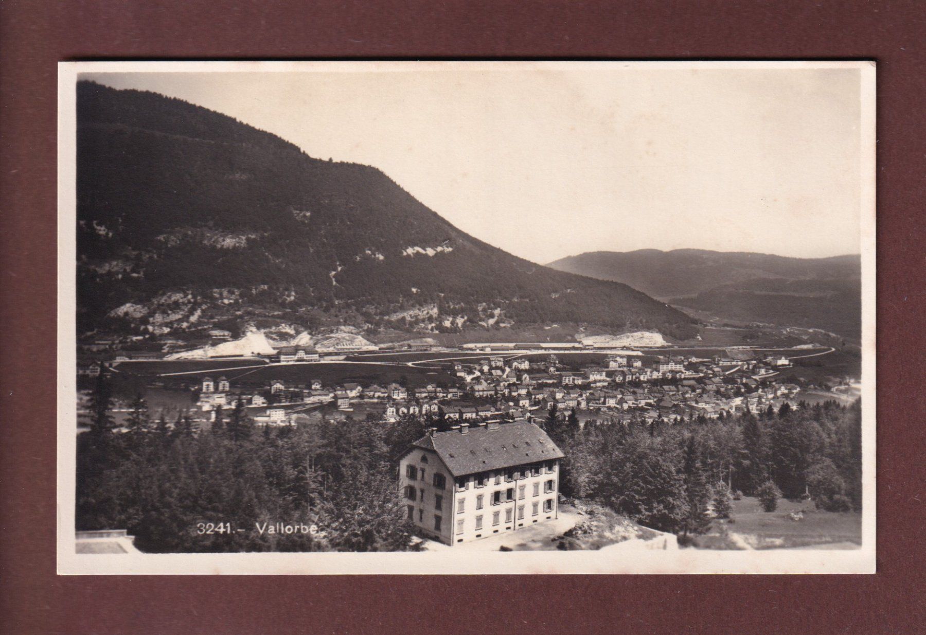 Cartoline postali: VALLORBE – Usato da Pully venduto da nicecards