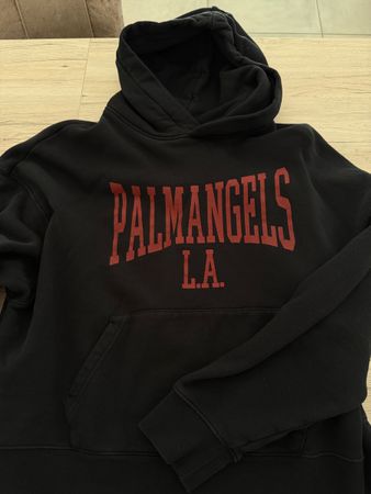Sweat à capuche Palm Angels L noir homme occasion