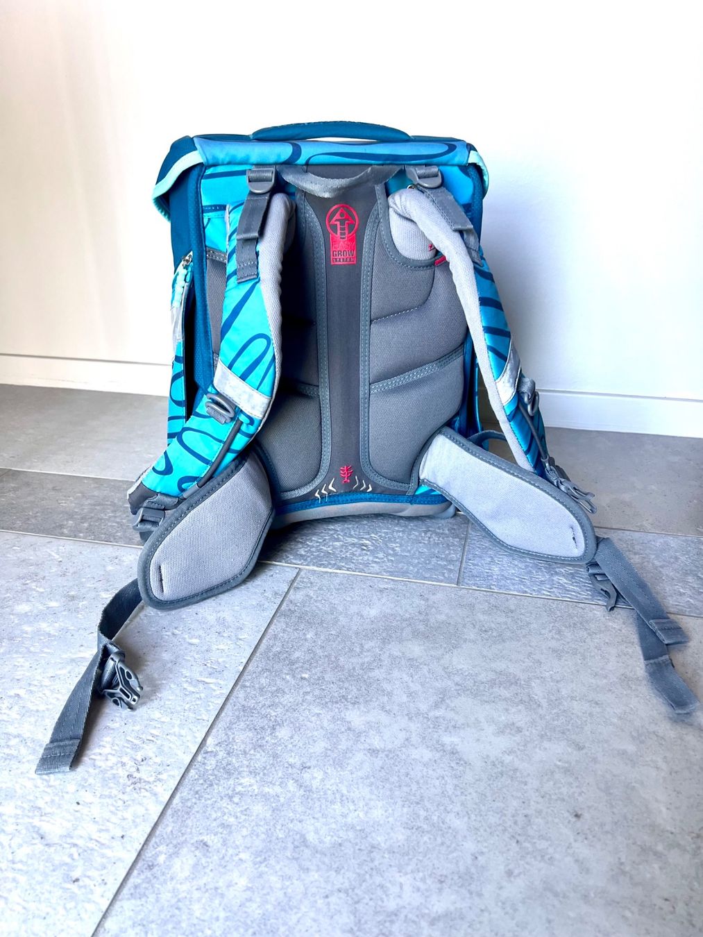 Step by Step Zaini: Schulrucksack Step by Step Motiv Wellen – Usato da Basel venduto da ale_l78w 1