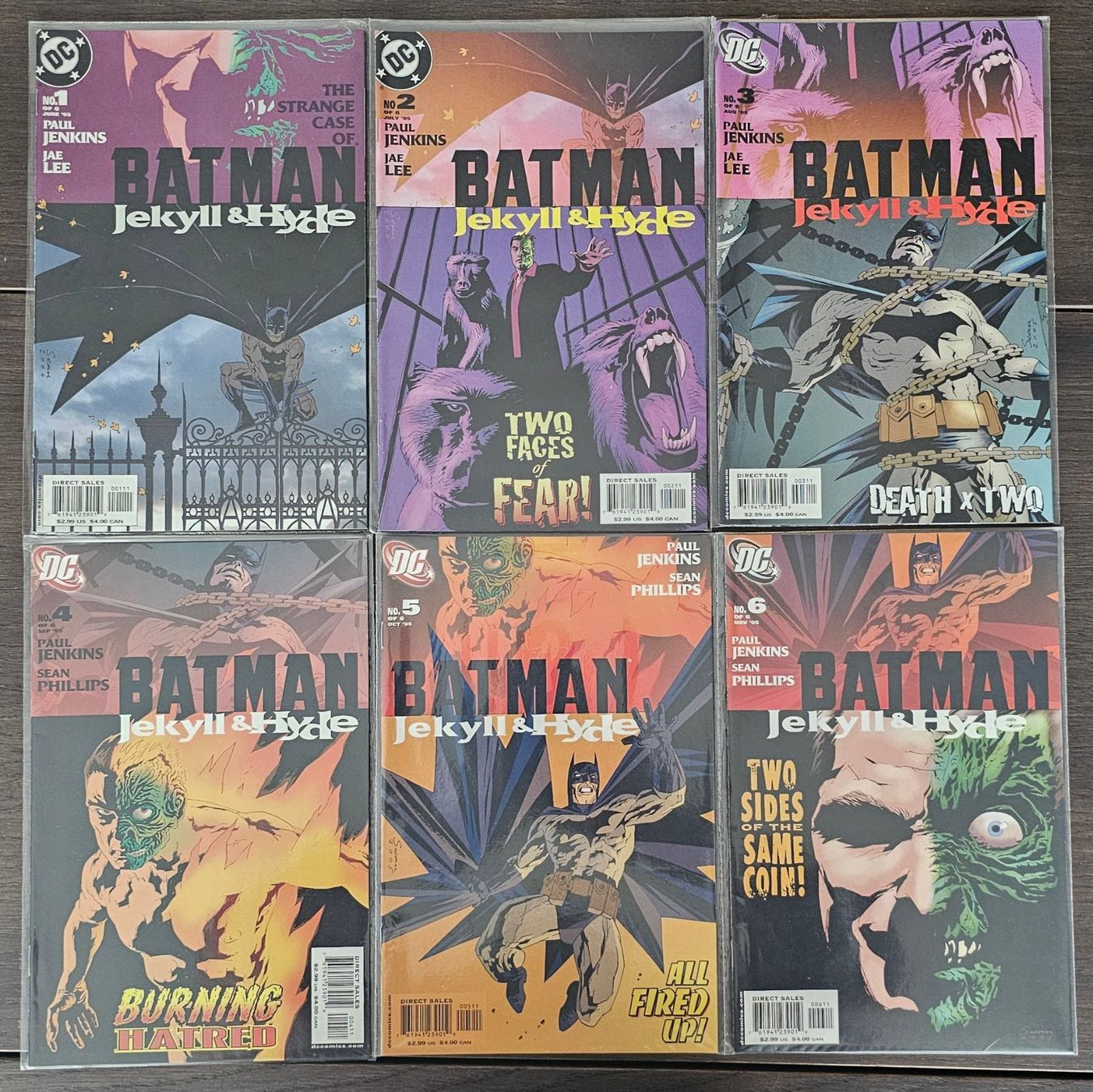 Fumetti: BATMAN : JEKYLL AND HYDE #1-6 Complete DC Comics – Nuovo (secondo la descrizione) da Meyrin venduto da bigjoejr69
