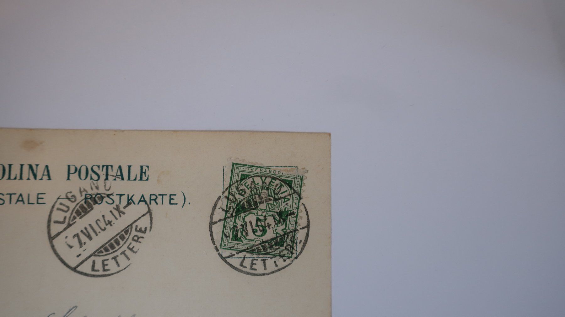 Cartes postales: Lugano  1904 – D'occasion à Cormoret par Pascalll2001 3