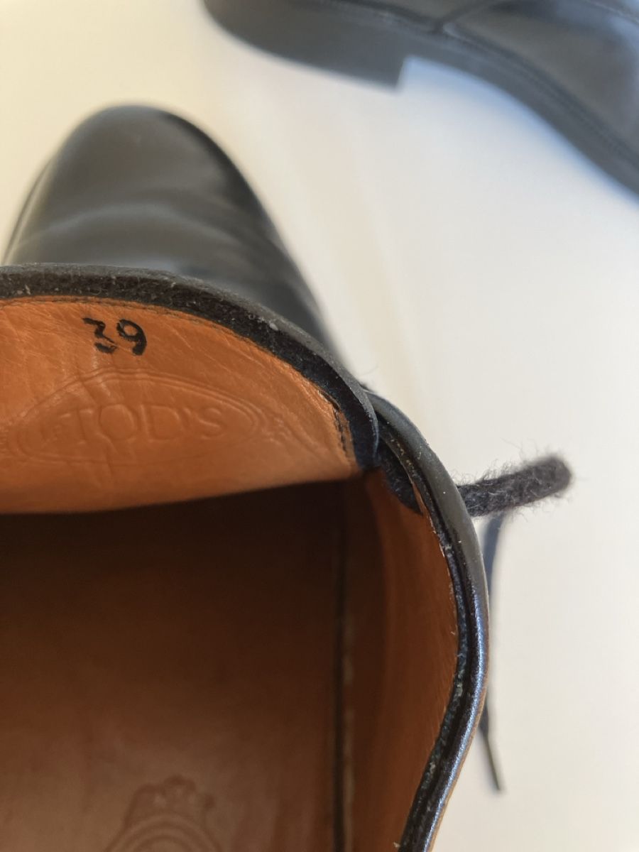 Tod'S Scarpe da donna: Tod’s Halbschuhe schwarz 39 – Usato da Lausanne venduto da Katkun 6