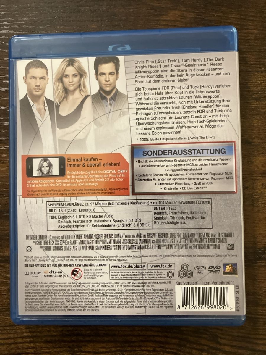 Alle DVDs: Das gibt Ärger BluRay – Gebraucht aus Glarus von Jhuber78 1