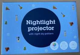 Nachtlicht Projektor mit Sternenhimmel - Winterdeko!