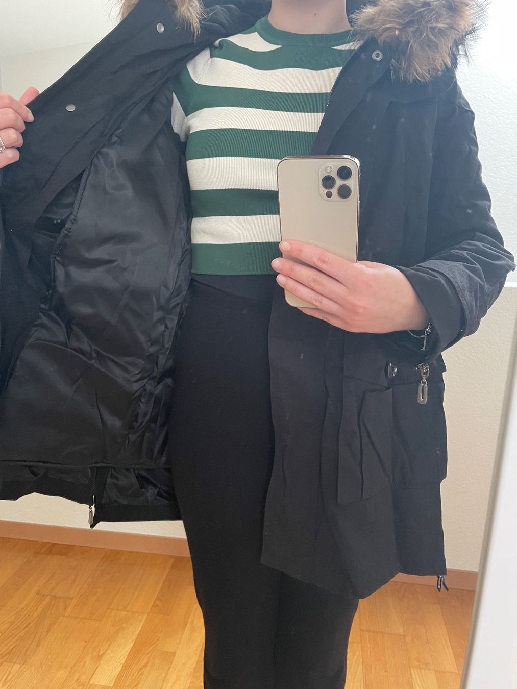 Giacche: Jacke / Parka mit Echtfellkragen – Nuovo e nell'imballaggio originale da Grenchen venduto da iagiag 1