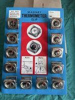 Thermometer Verkaufsständer 60-70 er Jahre