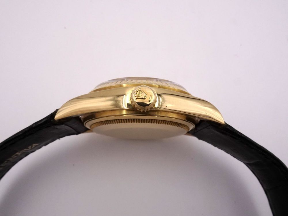 Rolex Orologi: ROLEX DAY-DATE 18K 1981 REF. 18038 TAPESTRY DIAL AUTOMATIK – Usato da Zürich venduto da SWISSTIMEARTS-AG 3