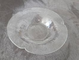 Glasschale / Dekoschale aus Glas, Durchmesser 22 cm Top