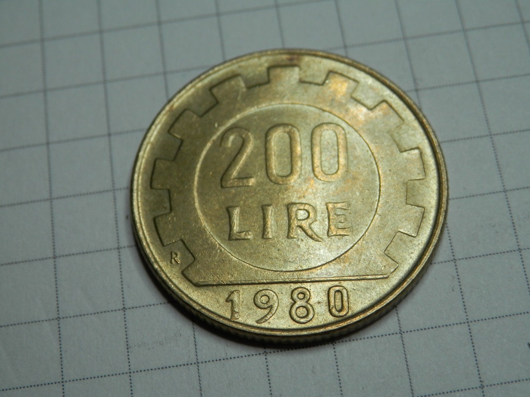 Tutti le monete: Italien 200 Lire, 1980 – Usato da Weiach venduto da weiach81
