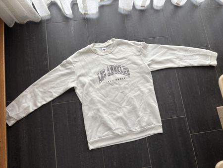 Sweatshirt Trend's Los Angeles weiss Grösse L neuwertig