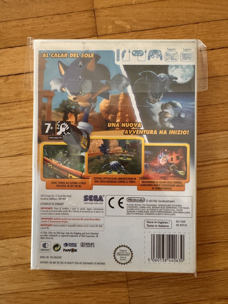 Nintendo Spiele: Sonic Unleashed Wii – Gebraucht aus Viganello von  1