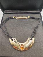 Vintage PIERRE LANG vergoldete Collier 80er Jahre Top