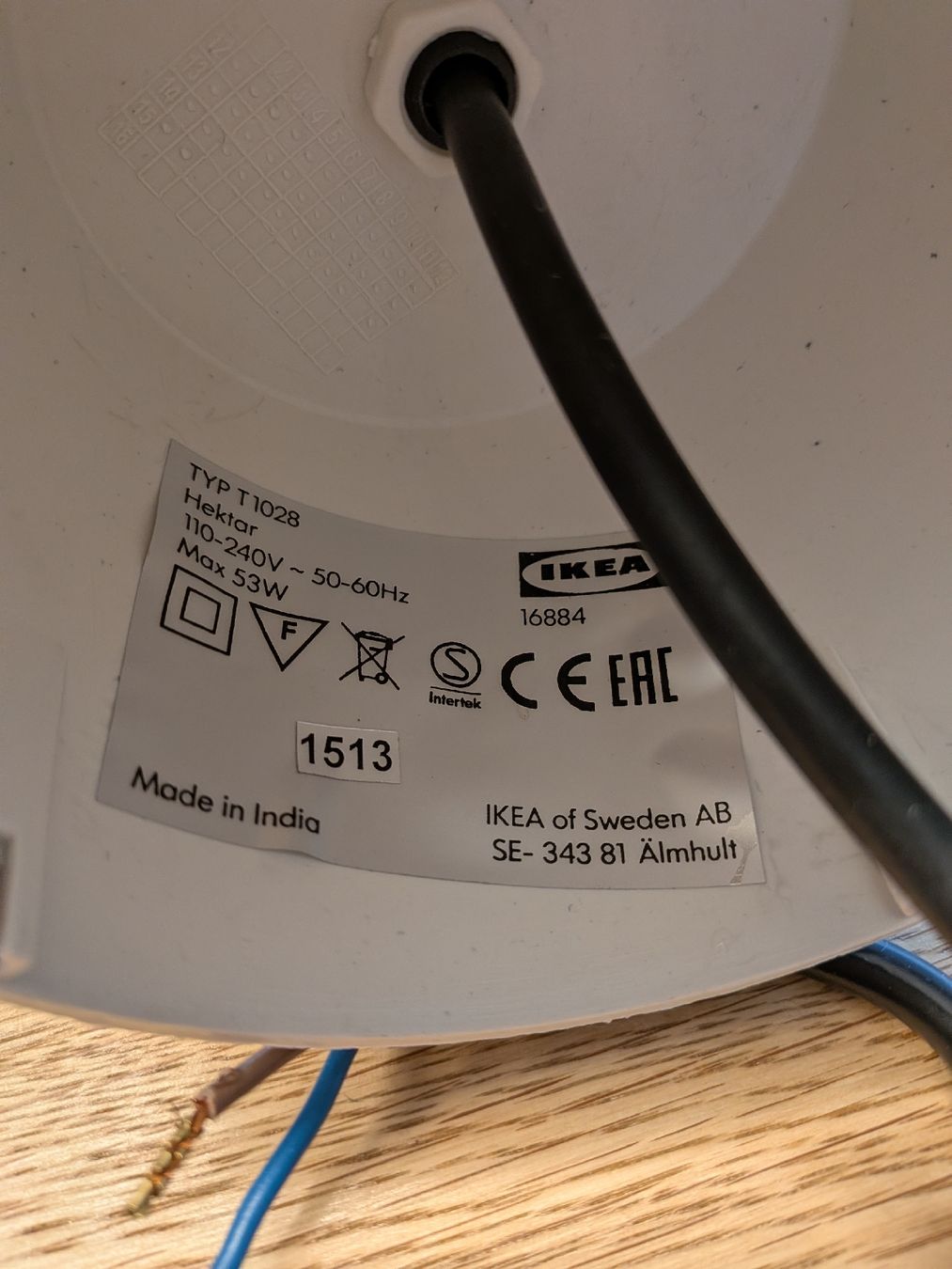 Ikea Lampadari & plafoniere: Ikea Pendelkampe Hängeleuchte Hektar – Usato da Hitzkirch venduto da jokerkg 2