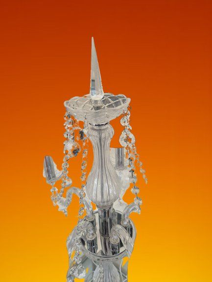 Lampade: Lampe de table chandelier en cristal neuve – Usato da Fully venduto da tameab 6
