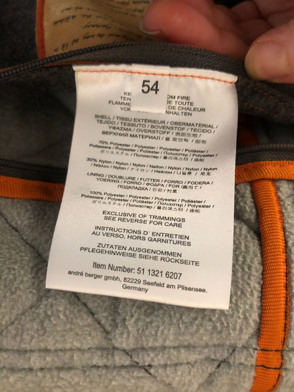 Giacche: Handstich Herren Jacke Steppjacke Gr. 54 – Usato da Berg am Irchel venduto da Zweiti_Chance 7
