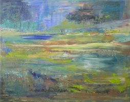 Originalgemälde auf Leinwand 100x80 cm, Unikat!!!