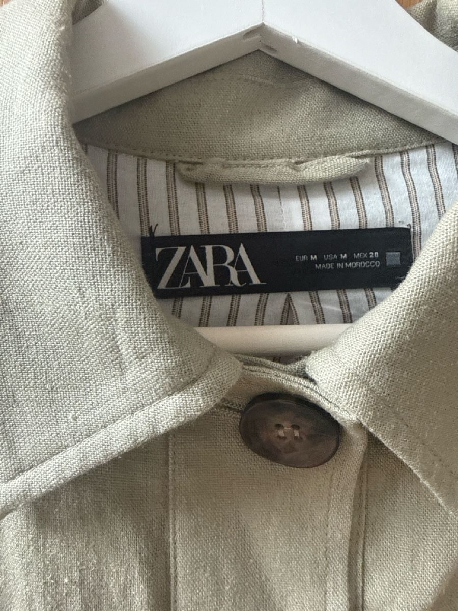 Zara Jacken: Cropped Zara Jacket - Linen Style – Gebraucht aus Zürich von bremetobias 1
