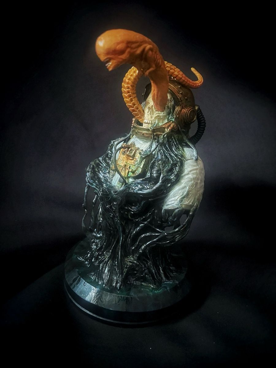 Figuren: Alien Facehugger Figur, not Sideshow Coolprops Giger – Gebraucht aus Glattfelden von Ak_5bL 1