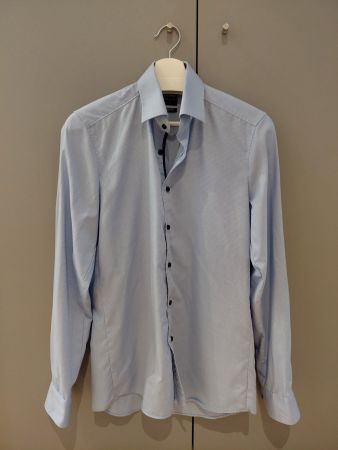 Olymp Hemd hellblau Body Fit (38/S)