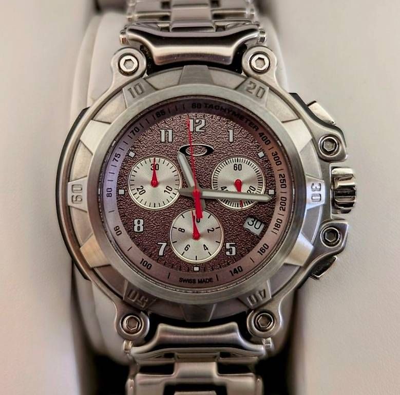 Orologi: Oakley Crankcase Uhr – Usato da Ueberstorf venduto da Grosscom