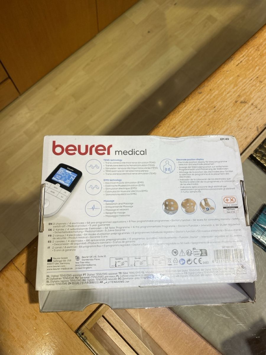 Beurer Appareils de massage: Beurer médical EM 49 – Neuf (Voir description) à Genève par Bob034 2