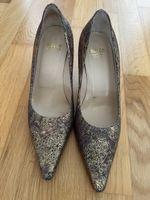 Mosco Pumps High Heels Gold Gr. 38 Vintage Schuhe