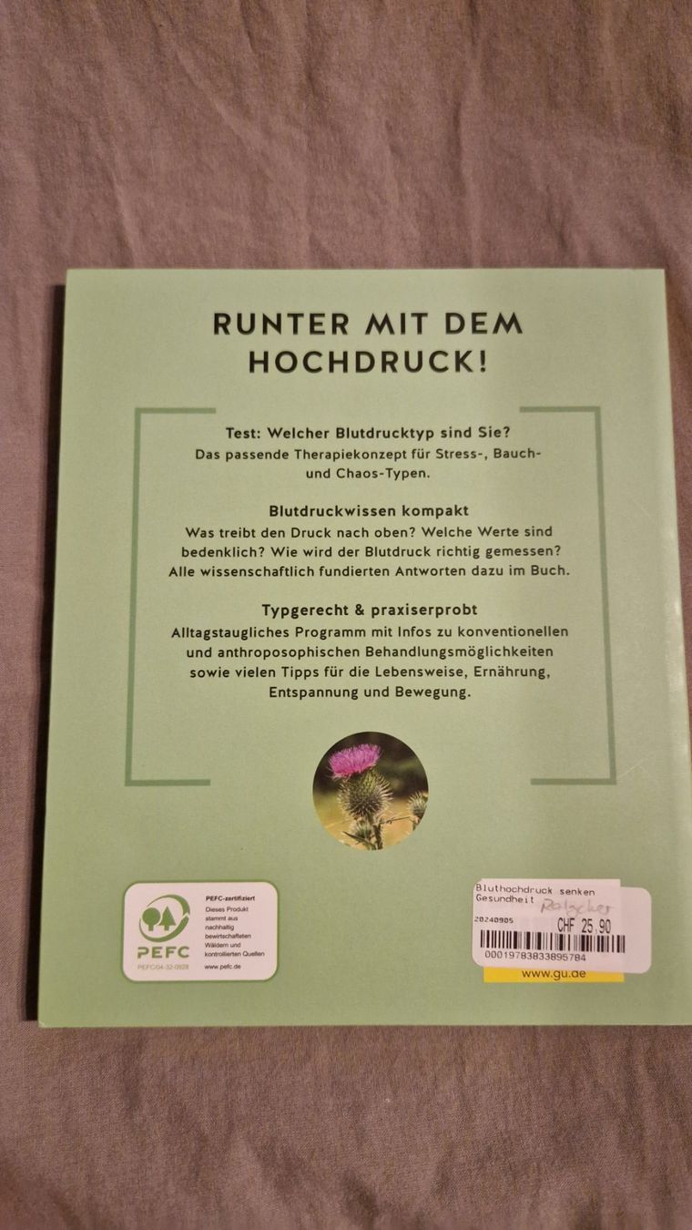 Libri: Buch zu Bluthochdruck – Usato da Rupperswil venduto da RoRo04 1