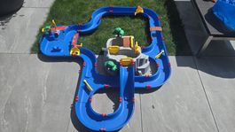 AquaPlay Wasserbahn 2x Sets, gebraucht in gutem Zustand