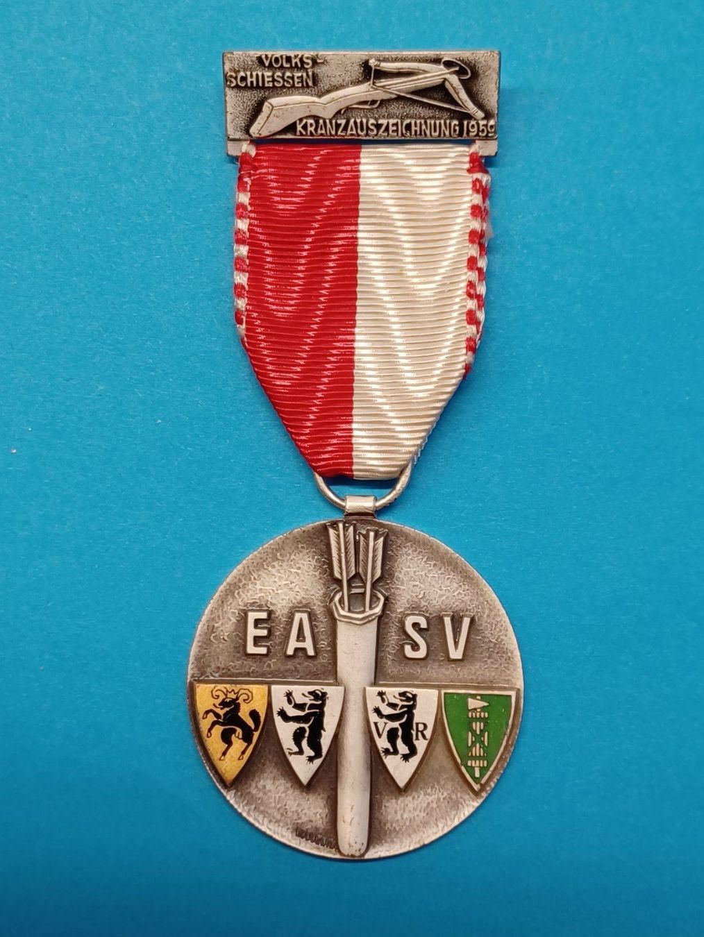 Medaillen: Armbrust Schiessen 1959  (P157) – Gebraucht aus Schwanden GL von Suvorov 2
