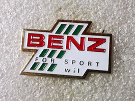 Ansteckpin 88: Benz for Sport