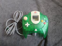 Sega Dreamcast Controller lime green revidiert (refurbished)