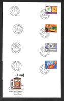4 FDC 645 - 648 Serie Einzelmarken ET Bern 5.9.1980