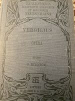 Vergilius Opera, Ribbeck, Teubner 1903, Selten!
