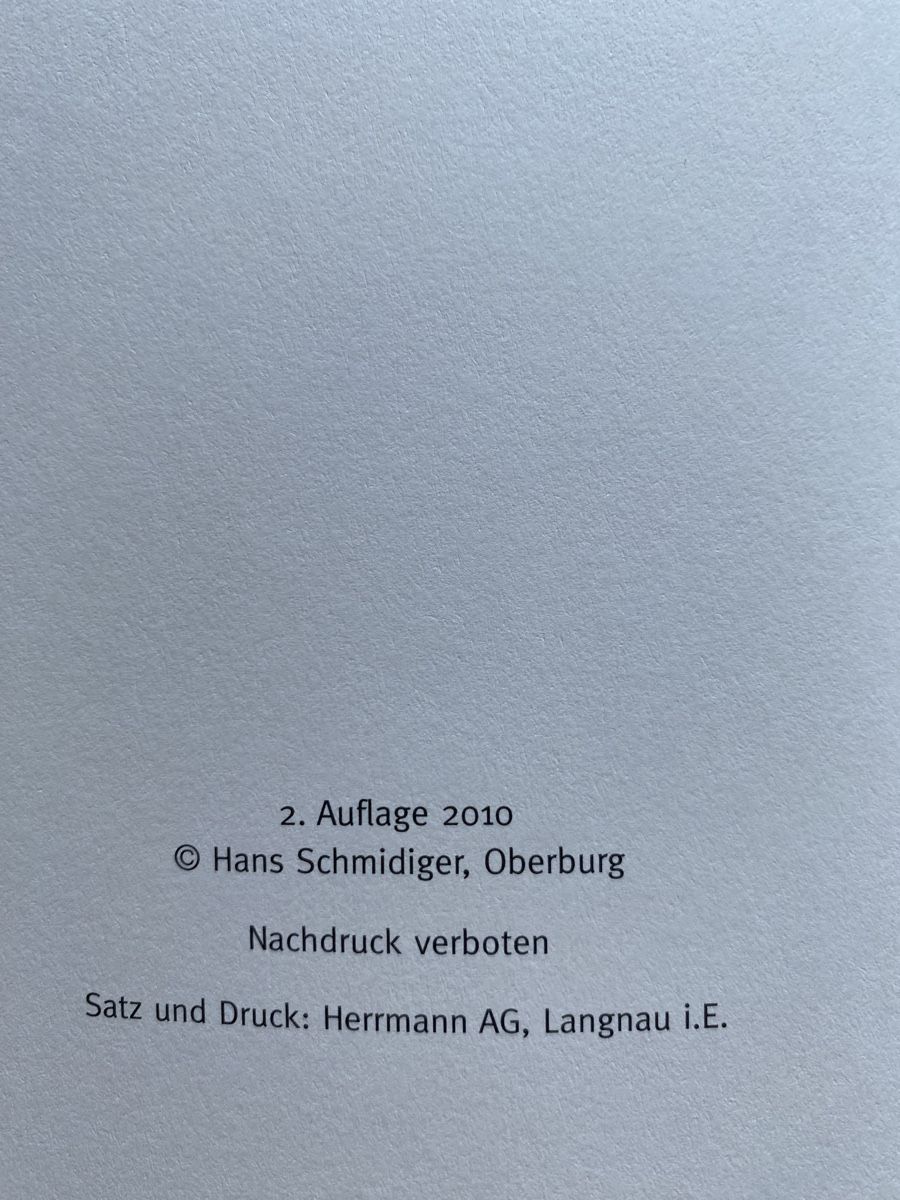 Bücher: Auergattig Ruschtig - Hans Schmidiger – Gebraucht aus Schwarzenburg von Michellu 3