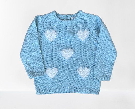Maglioni & Felpe: Toller Pullover mit Herzen, Gr. 80 – Nuovo (secondo la descrizione) da Basel venduto da Nofretete39 1