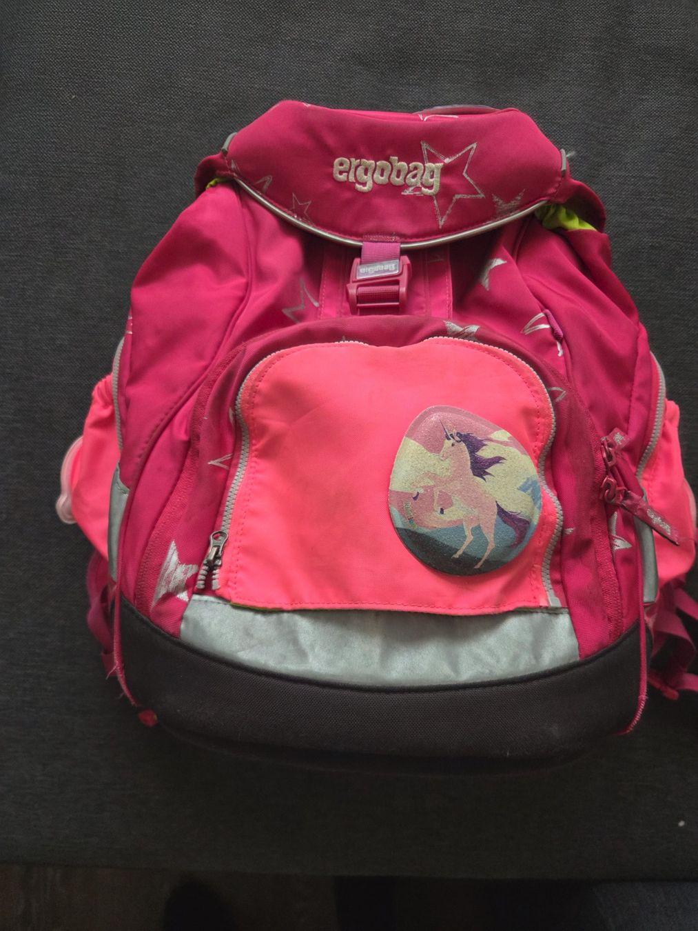 Ergobag Borse & Zaini: ergobag pack SternzauBär Schulrucksack-Set (3-teilig) | Pink – Usato da Schaffhausen venduto da pady1980 3