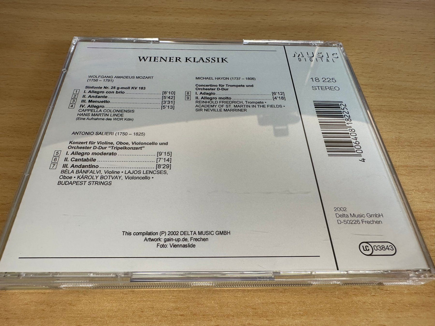CD: Various - Wiener Klassik  - 3 CD – Usato da Rikon im Tösstal venduto da Alpenmutz 3