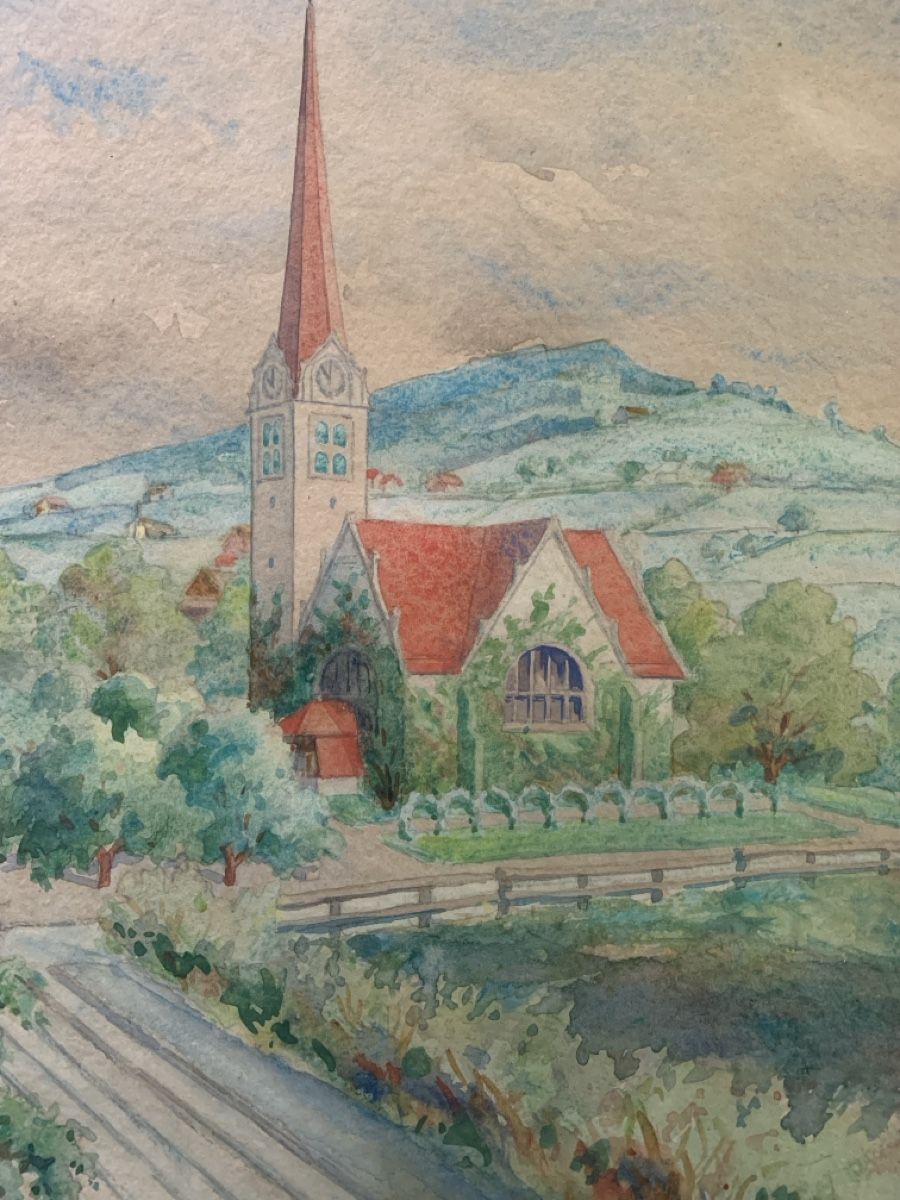 Dipinti: Jakob Mettler 1935  – Usato da Wolfhalden venduto da SecondAntique