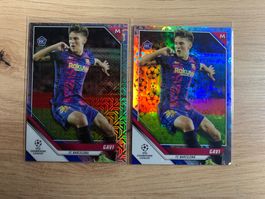 Soccer Gavi RC STARBALL & SILVER MOJO JAPAN Edition Topps 🔥